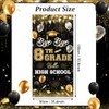 AIBIIN 8TH Grade Graduation Decorations 2026 Backdrop Bye Bye 8TH