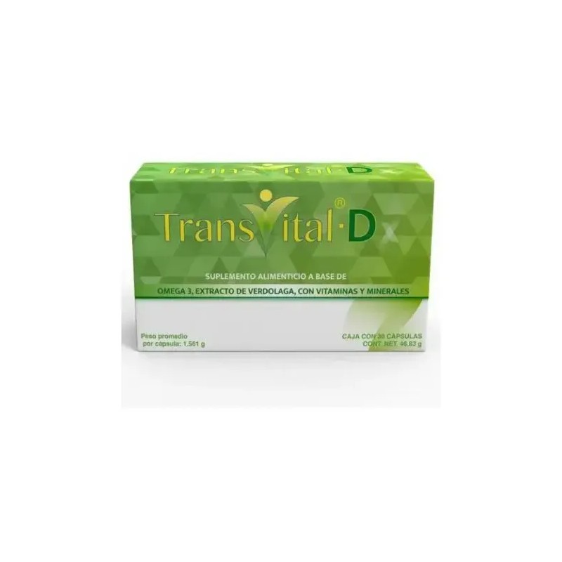 Transvital Caja 30capsulas