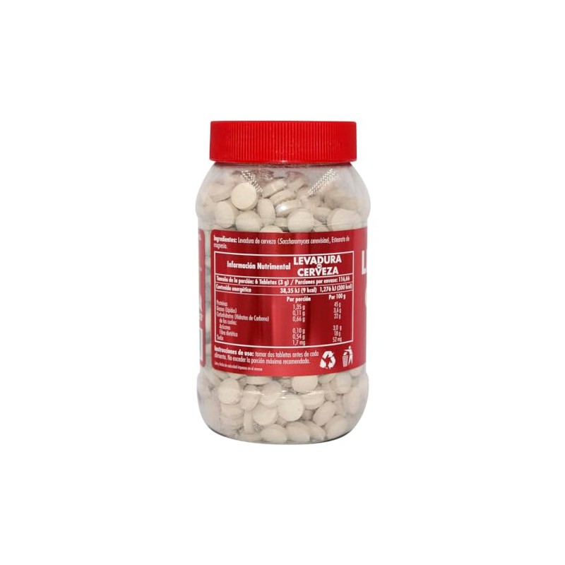 LEVADURA DE CERVEZA 700 TABLETAS TECNONATURA