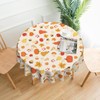 cofalery Oil-Resistant Tablecloth - Waterproof Washable Floral Design, 60 Inch