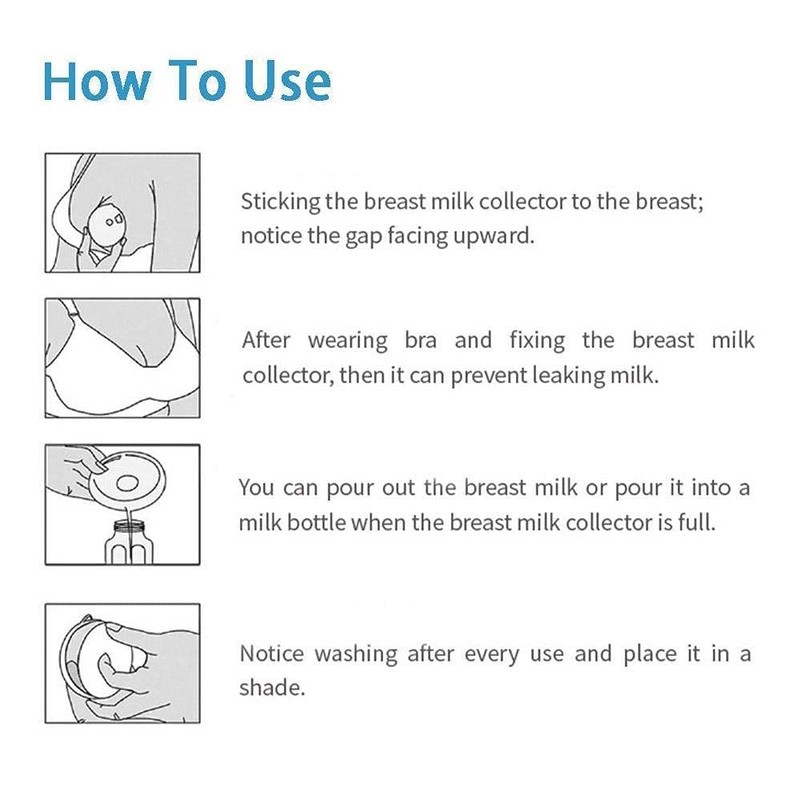 Breast Shells Milk Collector Leaking Storage Collection Shell Nursing Mom