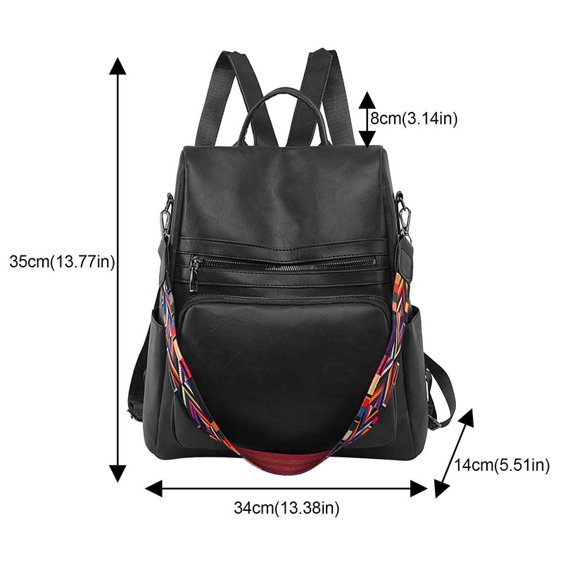 QUINTRA Women's Convertible Backpack Handbag from Nursery Backpacks Girls with