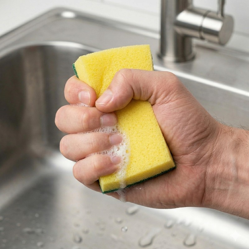 IDEA HOME MAXI Large Dish Sponges – Extra Big Cleaning