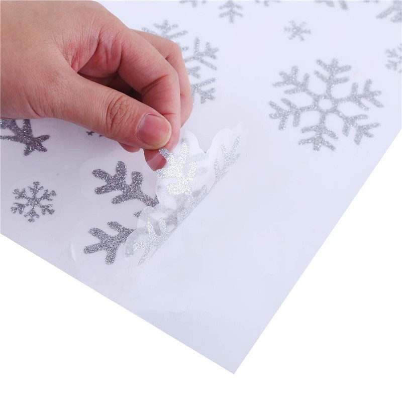 Christmas Electrostatic Stickers, Wall Stickers, Window Stickers, Snow Stickers