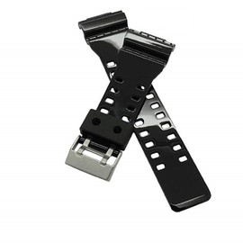 16mm Shining Repalcement Watch Band Strap for G-Shock GA-100 GA-300 GA-120 GA-110C GD-100 GAC-100 GA-120BB GShock GA100 GA300 GA120 GA110C GD100 GAC100 GA120BB