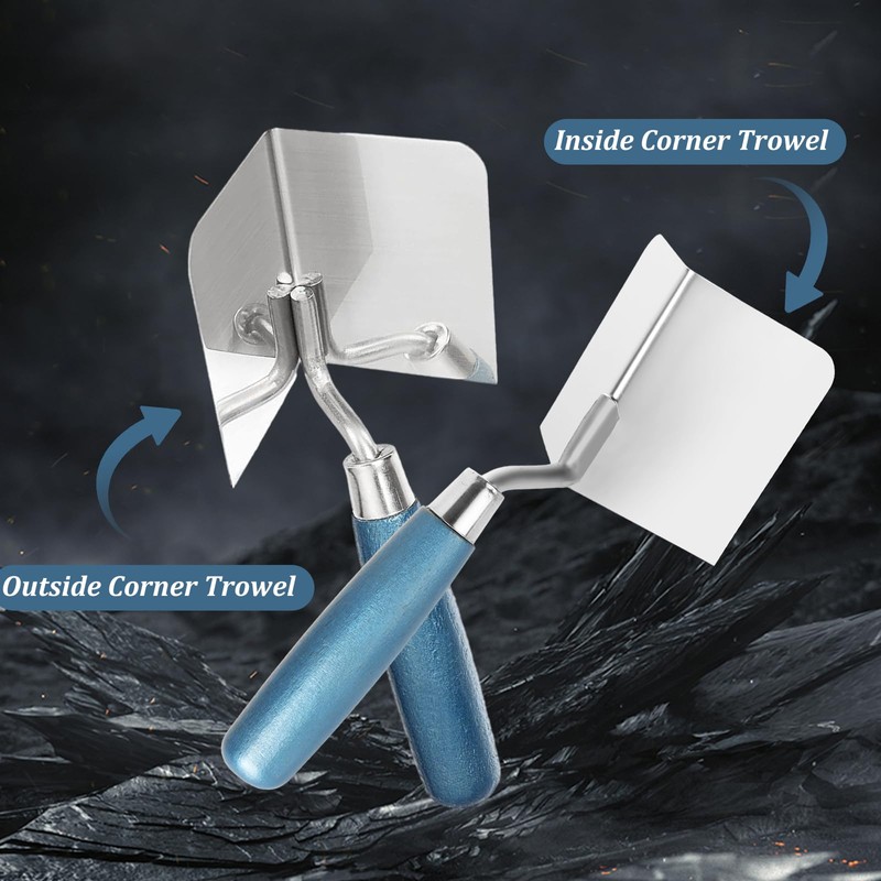 DAJAVE 2 Pack Drywall Corner Tool Set, 3 Inch Drywall