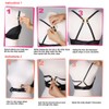 DoHope 9pcs Cleavage Control Bra Strap Clips Converter Hide Bra