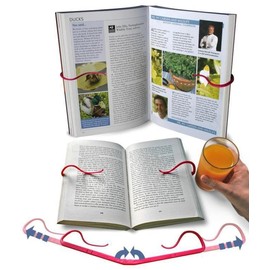 CCeCCe 2 Pack Music Book Clips to Hold Book Open Foldable Page Sheet Stand Holder Reading Clip Bracket Mini Portable Music Score Clamp for Guitar Piano Training School Outdoor Cookbook Travel