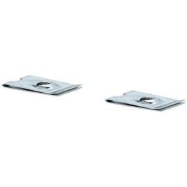 Merriway BH04349 (20 Pcs) Spire Speed Fastener 'U' Nuts Auto Captive Clips No. 8 - Pack of 20 Pieces