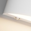 Aipsun White Battery Operated Wall Sconce 2 Packs, USB LED