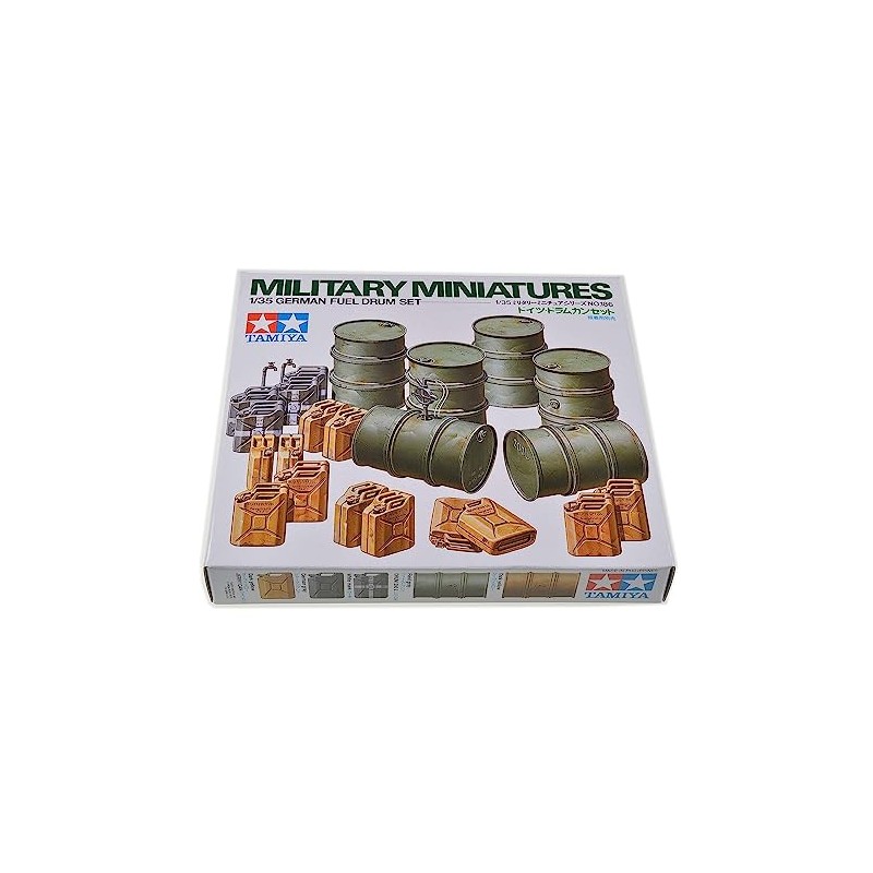 Tamiya Models German Fuel Drum Set