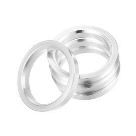 A ABSOPRO 4pcs OD 66.6mm to ID 54.1mm Aluminum Alloy Car Auto Hub Centric Rings Wheel Bore Center Spacer Replacement Item Replacement