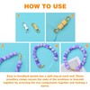 Heatunk 100pcs Barrel Screw Clasps: Copper Twist Fasteners for Jewelry