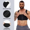 MISS MOLY Mens Gynecomastia Compression Corset Chest Binder Slimming Vest