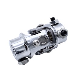 1 PC SHLPDFM Single Universal Joint Stainless Steel 3/4" DD X 3/4" DD Universal Steering Shaft U Joint Coupler