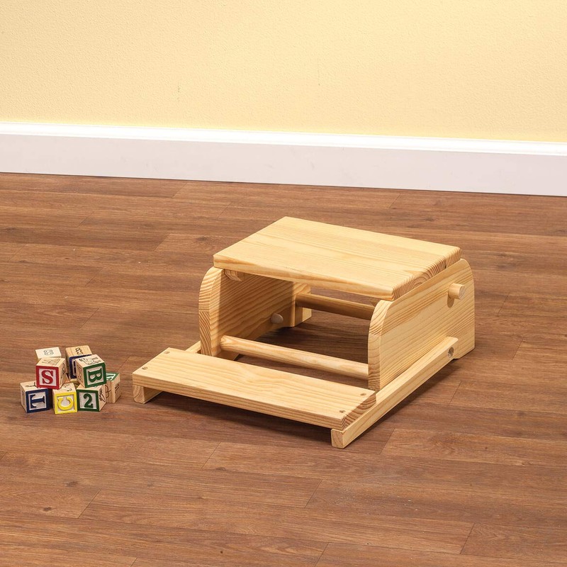 Custom 2-in-1 Children's Step Stool and Chair, Customized with Kid’s