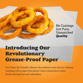 Deli Paper (12"X12" - 100ct), Sandwich Paper Wraps Grease Proof Material (Kraft Brown Butcher Paper)