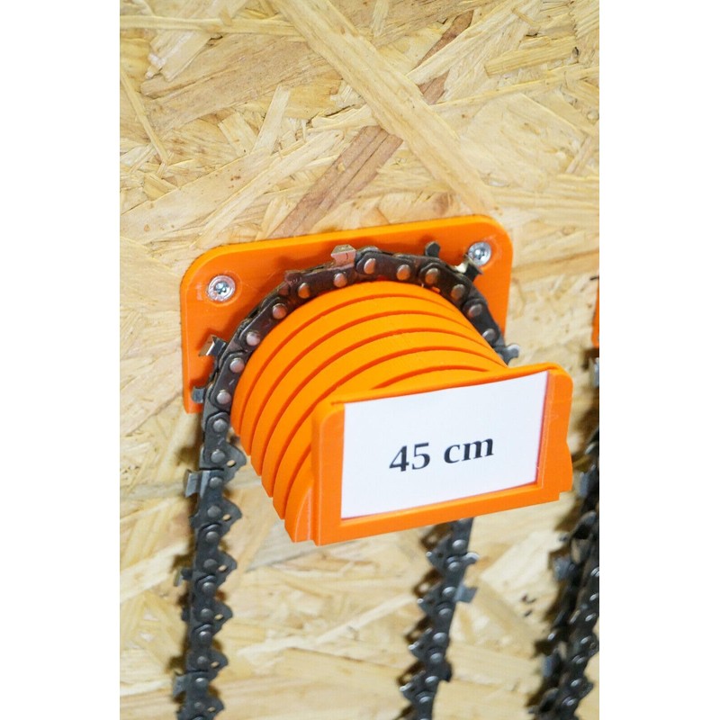 Saw Chains Wall Holder Storage Holder for 6 Chains Chain