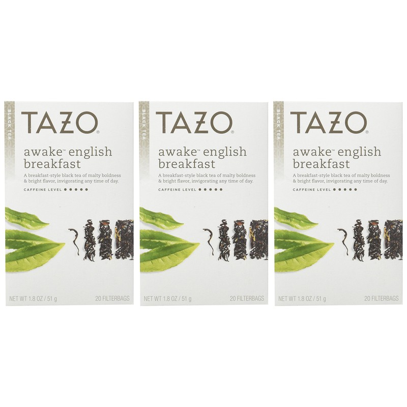 Tazo Awake English Breakfast Black Tea - 20 Tea Bags