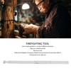 Firefighting Tool Leverage Tool Multipurpose Spring Steel Foldable for First
