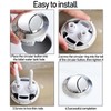 2 PCS Toilet Flush Button, Toilet Flush Buttons Replacement, Toilet