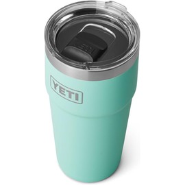 YETI Rambler Stackable Cup with Magslider Lid, Seafoam, 20 oz (5921 ml)