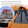 Wevdn 8 PCS Soft Loop Tie Down Straps, 1.1"x 18"
