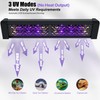 LURMMUE 8.5" Aluminum UVB 10.0 LED Reptile Light Bar with