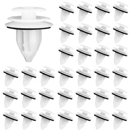 zrfgbxim 100 Pcs Car Trim Clips Fasteners Kit, Auto Body Fastener Clips Kit, Car Retainer Clips, Plastic Car Body Trim Clips, Car Door Bumper Panel Fixing Clips Rivets Mounting