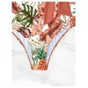 WDIRARA - Traje de baño monokini con tirantes delgados para