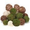 USMOLA - 18 piezas de bolas decorativas para cuenco de