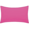 Night Zone Easy Care Polycotton Housewife Pillow Cases, Fuchsia, Pair
