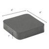 Beadsmith Rubber Dampening Block 4 x 1-inch