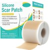 Yakiter 2M4CM Parches de Silicona para Cicatrices,Cinta para Cicatrices Recortable,Impermeable
