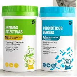 Probiótico Femenino Para Mujer 60 Cápsulas Uso Diario