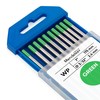 WP GREEN 3/32" Pure Tungsten Electrode TIG Welding 10-Pack (Pure
