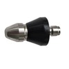1/4" Stainless Steel Sewer Jetter Kit,1 Front and 6 Rear