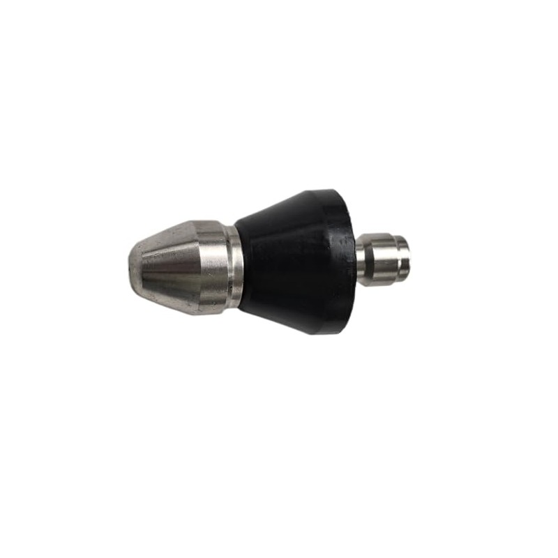 1/4" Stainless Steel Sewer Jetter Kit,1 Front and 6 Rear