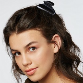 3 Pack Women Hair Clips Non-Slip Adult Turtle Shoe Hair Clip Leopard Print Black 3 Colors