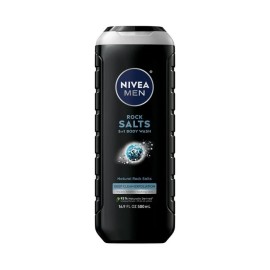 NIVEA Men Deep Clean Body Wash Rock Salts 16.9 OZ