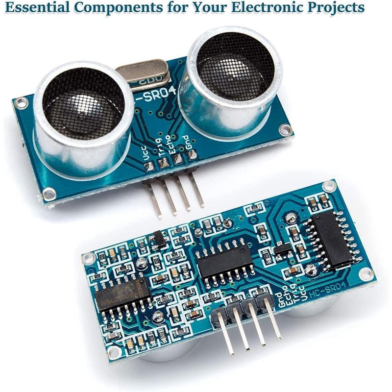 A-DIGISHUO 5PCS HC-SR04 Ultrasonic Module Ultrasonic Distance Measuring Module Distance
