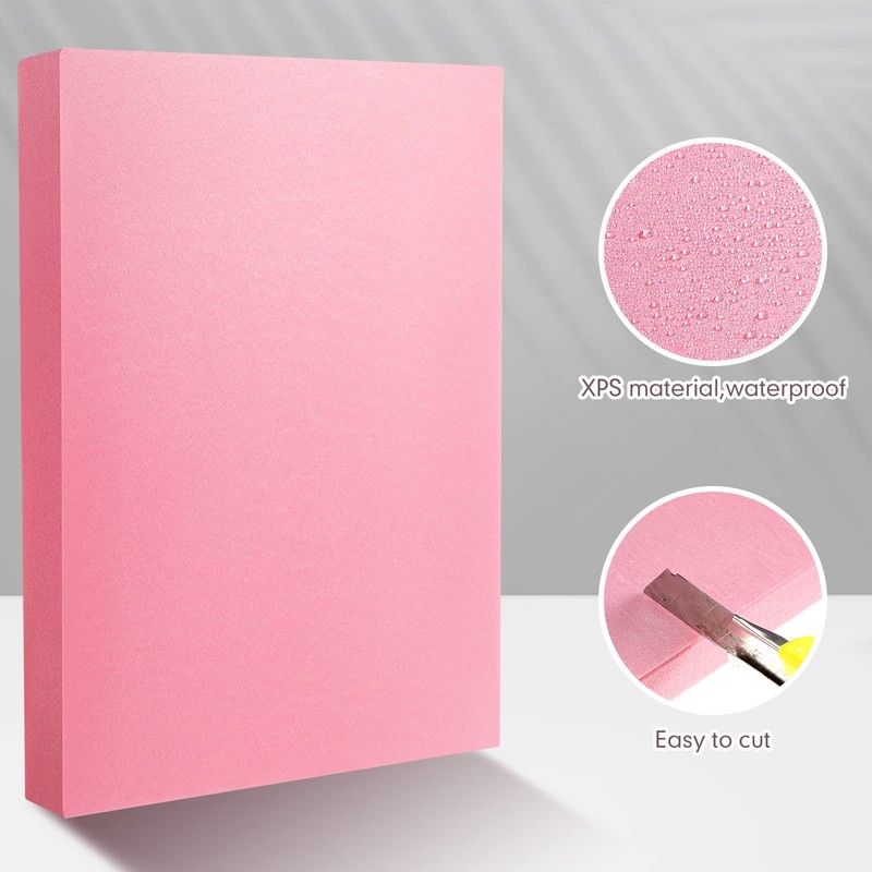 Treela 4 Pieces Foam 2 Inch Thick Rectangles Xps 12