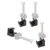 WANGCL 4 x Luminum Pickup Truck Tool Box Mounting Bungee