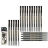 WIN 20 x 0.7mm Ball Pen Triam BLACK Smooth Ballpoint