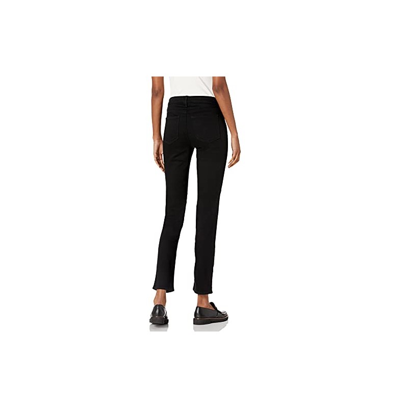 NYDJ Women's Sheri Slim Jeans, Black Deux