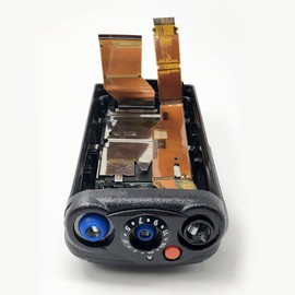 Amasu Limited-keypad Repair Housing Case Front Cover with LCD Display and Speaker Compatible with HT1250 Radio-Black