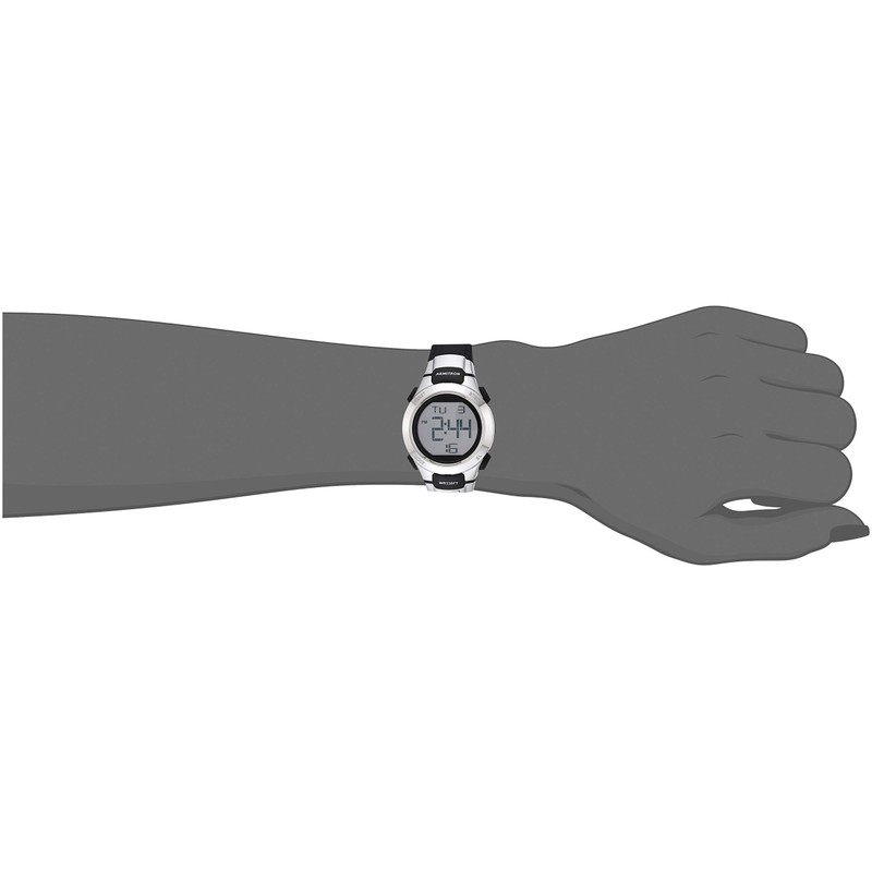 Armitron Sport Women's Digital Chronograph Resin Strap Watch, 45/7012BLK