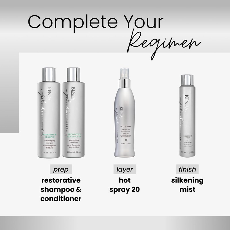 Kenra Platinum Hot Spray 20 | Heat Protection Styler |