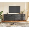 Huuger 70 Inch Dresser for Bedroom, TV Stand for 65,
