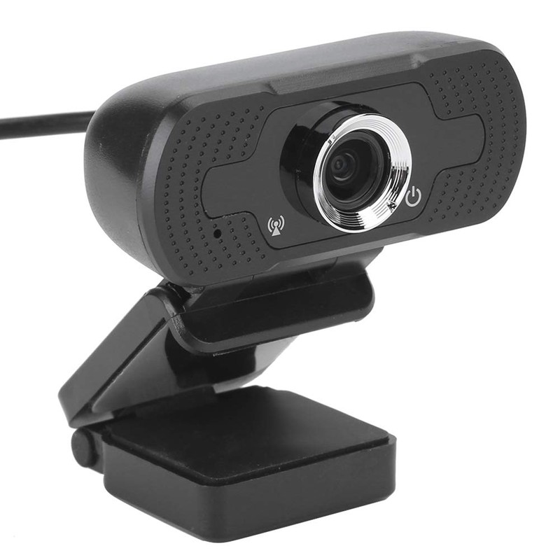 Desktop Webcam 11×9×6 Webcam Computer Camera with Microphone for Pc